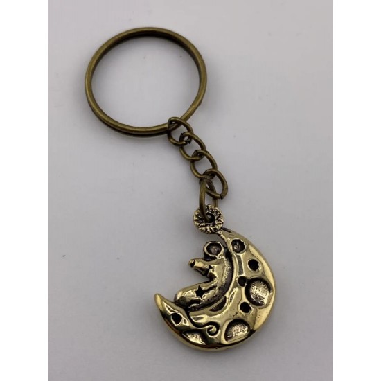Llavero de bronce «Raton con queso»