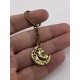 Llavero de bronce «Raton con queso»