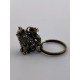 Llavero de bronce «Gato vigilante»