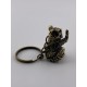 Llavero de bronce «Mapache»