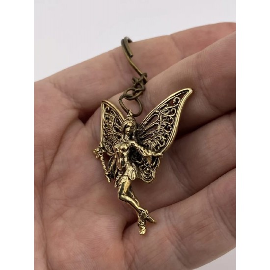 Llavero de bronce «Hada»