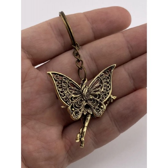 Llavero de bronce «Hada»
