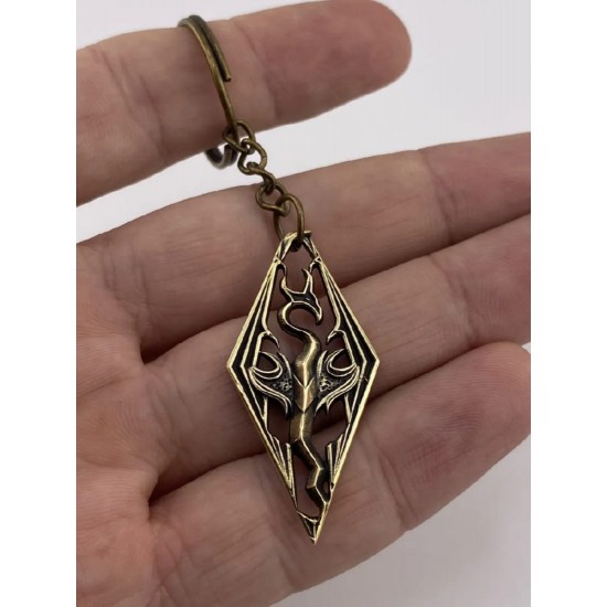 Llavero de bronce «Skyrim»