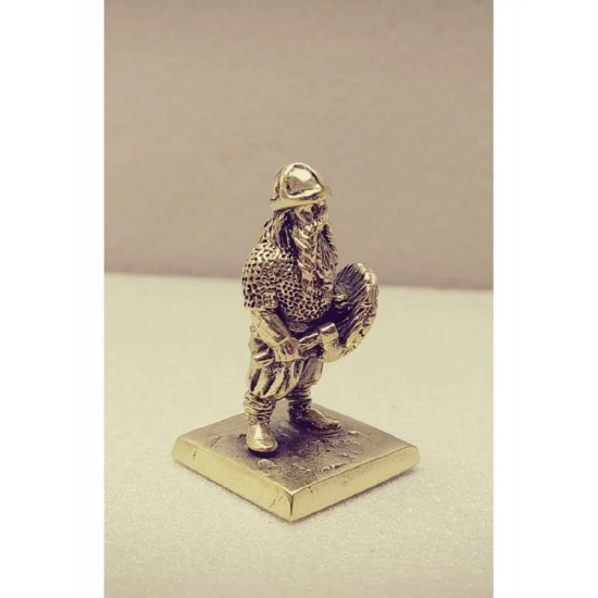 Miniatura de bronce «Gnomo vikingo»