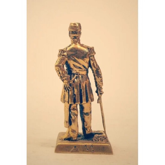 Miniature en bronze « Sous-lieutenant d'infanterie de ligne »