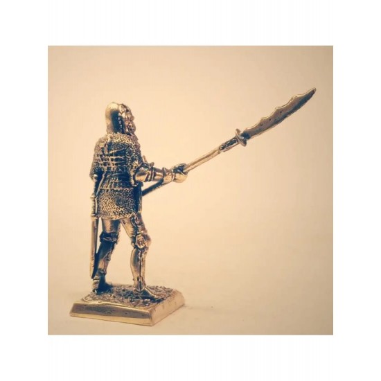 Miniatura de bronce «Infante pesado con guja»