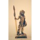 Miniatura de bronce «Guerrero noble de las tribus de las llanuras»