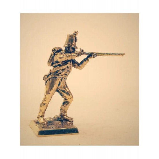 Miniatura de bronce «Soldado del 57.o regimiento de infanteria (West Middlesex)»