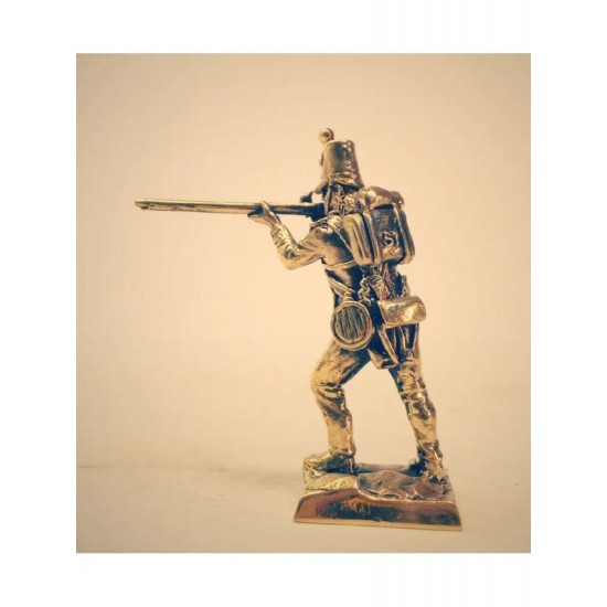 Miniatura de bronce «Soldado del 57.o regimiento de infanteria (West Middlesex)»