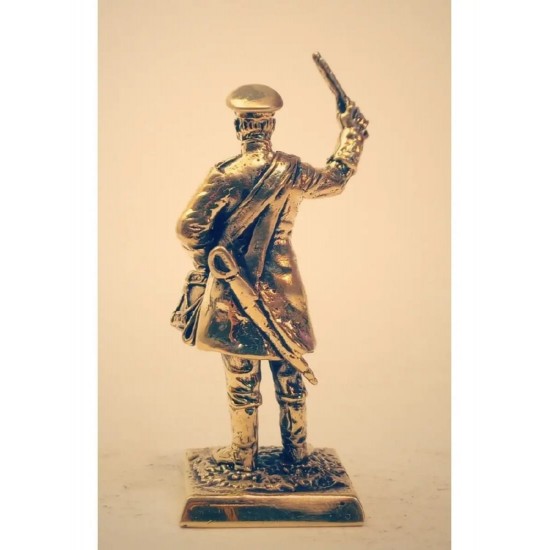 Miniature en bronze « Tambour de la 2e compagnie de grenadiers du 17e regiment de Boutyrsk »