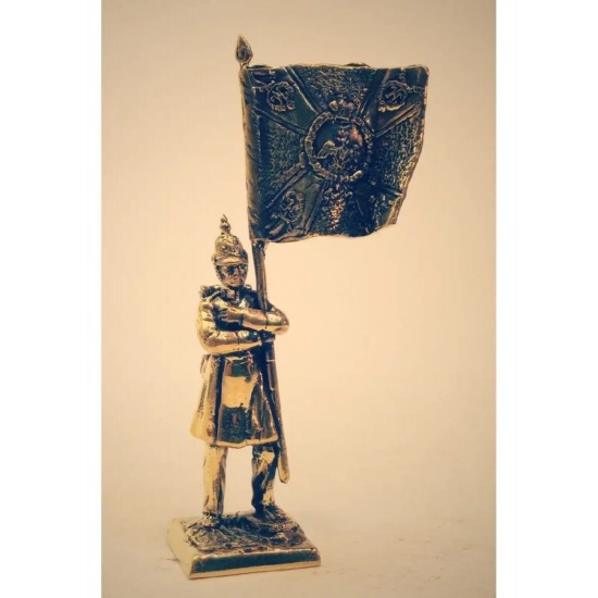 Miniatura de bronce «Suboficial de la 1.a compania del 4.o batallon de fusileros»