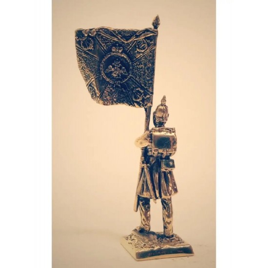 Miniatura de bronce «Suboficial de la 1.a compania del 4.o batallon de fusileros»