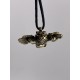 Pendentif en bronze « Chat aviateur »