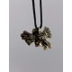 Pendentif en bronze « Chat aviateur »