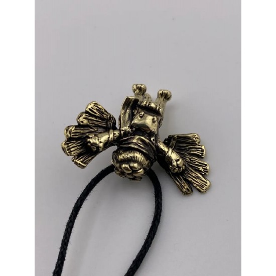 Pendentif en bronze « Chat aviateur »