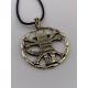 Colgante de bronce «Gato da Vinci»