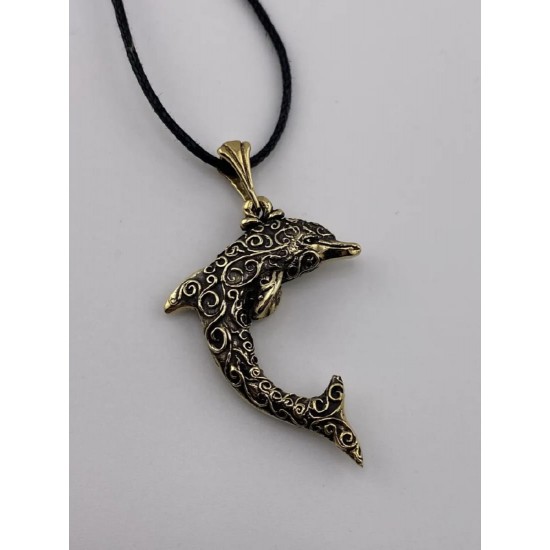 Colgante de bronce «Delfin»