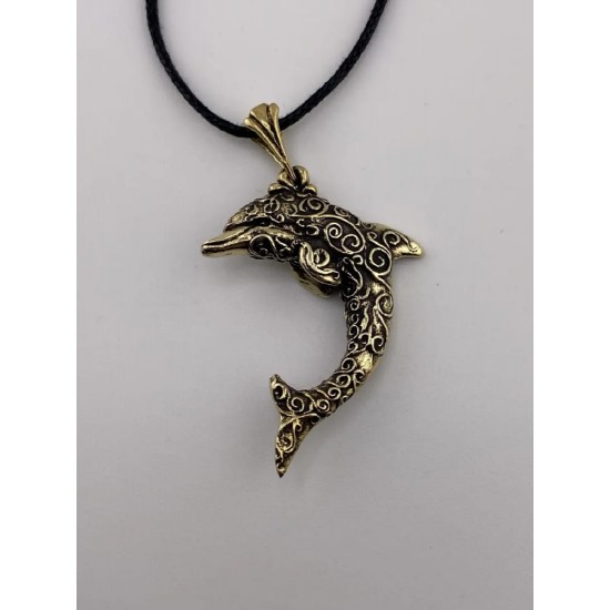 Colgante de bronce «Delfin»