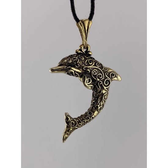 Colgante de bronce «Delfin»