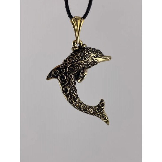Colgante de bronce «Delfin»