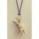Super Cat Bronze Pendant
