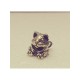 Chubby Cat Bronze Pendant