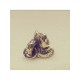 Chubby Cat Bronze Pendant
