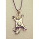 Simon the Cat Bronze Pendant