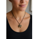 Crab Bronze Pendant