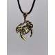 Crab Bronze Pendant