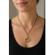 The Cat Who Walked by Herself Bronze Pendant