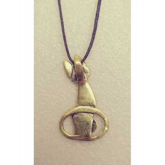 Cat Bronze Pendant