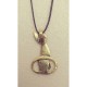 Cat Bronze Pendant