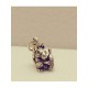 Squirrel with a Bubble Bronze Pendant