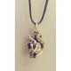 Squirrel with a Bubble Bronze Pendant