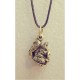 Squirrel with a Bubble Bronze Pendant
