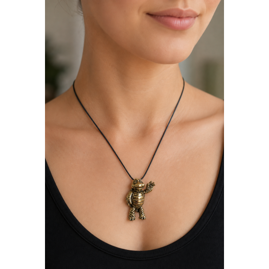 Turtle Bronze Pendant