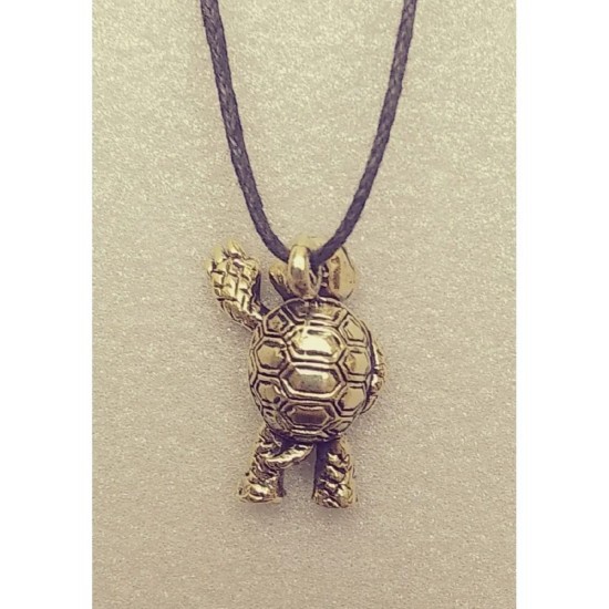 Turtle Bronze Pendant