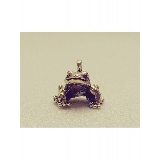 Frog Bronze Pendant