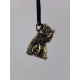 Raccoon Bronze Pendant