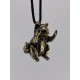 Raccoon Bronze Pendant