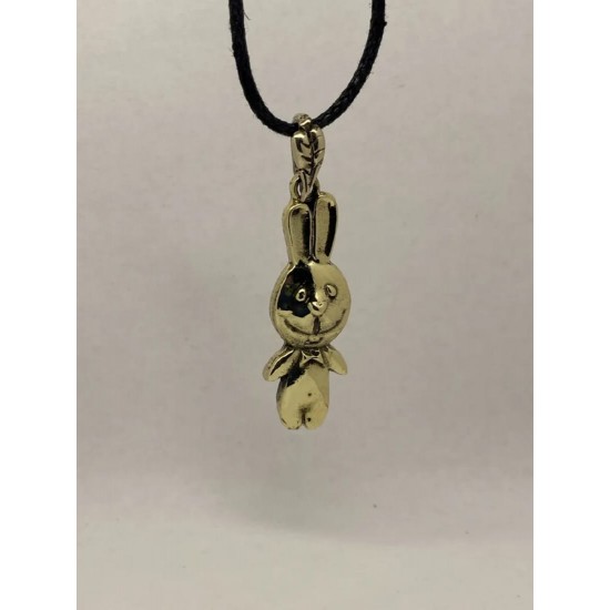 Little Bunny Bronze Pendant