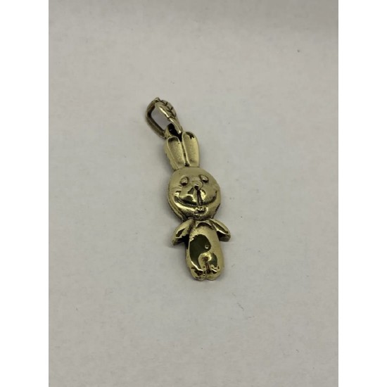 Little Bunny Bronze Pendant