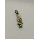 Little Bunny Bronze Pendant