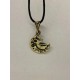 Cheese Mouse Bronze Pendant