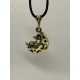 Cheese Mouse Bronze Pendant