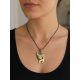 Just a Cat Bronze Pendant