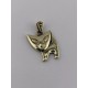 Just a Cat Bronze Pendant