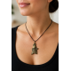 Guinea Pig Bronze Pendant