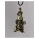 Guinea Pig Bronze Pendant